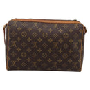 LOUIS VUITTON Monogram Tulle Lee Shoulder Bag M51348 LV Auth 204608-2
