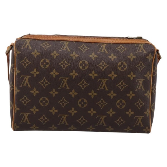 LOUIS VUITTON Monogram Tulle Lee Shoulder Bag M51348 LV Auth 204608