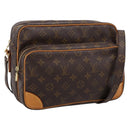 LOUIS VUITTON Monogram Nile Shoulder Bag M45244 LV Auth 204609A-1