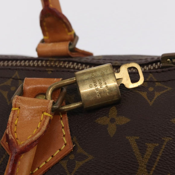 LOUIS VUITTON Monogram Speedy 30 Hand Bag M41526 LV Auth 204611V