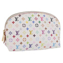 LOUIS VUITTON Monogram Multicolor Pochette Cosmetic Pouch M47354 LV Auth 204614V-1