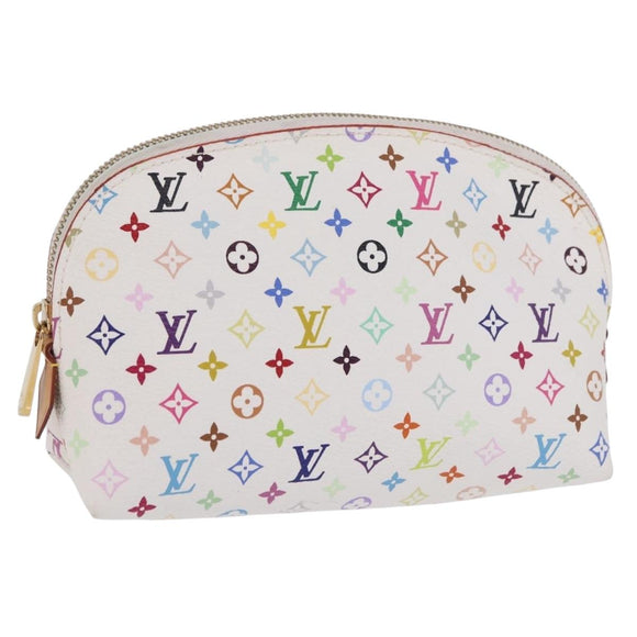 LOUIS VUITTON Monogram Multicolor Pochette Cosmetic Pouch M47354 LV Auth 204614V
