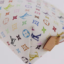 LOUIS VUITTON Monogram Multicolor Pochette Cosmetic Pouch M47354 LV Auth 204614V-14