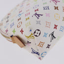 LOUIS VUITTON Monogram Multicolor Pochette Cosmetic Pouch M47354 LV Auth 204614V-15