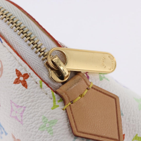 LOUIS VUITTON Monogram Multicolor Pochette Cosmetic Pouch M47354 LV Auth 204614V