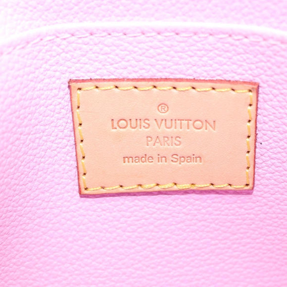 LOUIS VUITTON Monogram Multicolor Pochette Cosmetic Pouch M47354 LV Auth 204614V