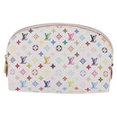 LOUIS VUITTON Monogram Multicolor Pochette Cosmetic Pouch M47354 LV Auth 204614V-13