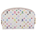 LOUIS VUITTON Monogram Multicolor Pochette Cosmetic Pouch M47354 LV Auth 204614V-2