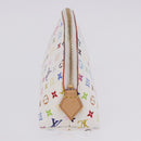 LOUIS VUITTON Monogram Multicolor Pochette Cosmetic Pouch M47354 LV Auth 204614V-3