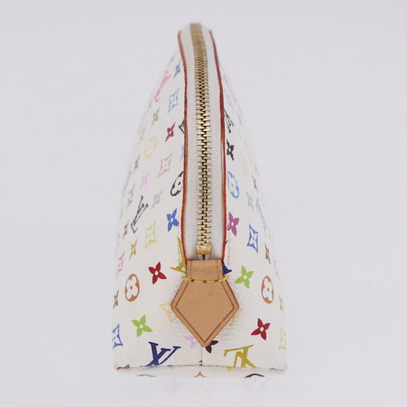 LOUIS VUITTON Monogram Multicolor Pochette Cosmetic Pouch M47354 LV Auth 204614V