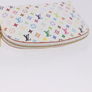 LOUIS VUITTON Monogram Multicolor Pochette Cosmetic Pouch M47354 LV Auth 204614V-5