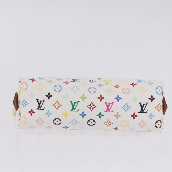 LOUIS VUITTON Monogram Multicolor Pochette Cosmetic Pouch M47354 LV Auth 204614V