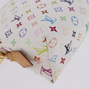 LOUIS VUITTON Monogram Multicolor Pochette Cosmetic Pouch M47354 LV Auth 204614V-8