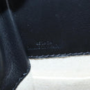 LOEWE Hammock Mini Shoulder Bag Leather 2way Black Silver Auth 204615M-11