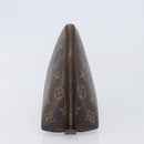 LOUIS VUITTON Monogram Trousse Demi Ronde Cosmetic Pouch M47520 LV Auth 204620-3