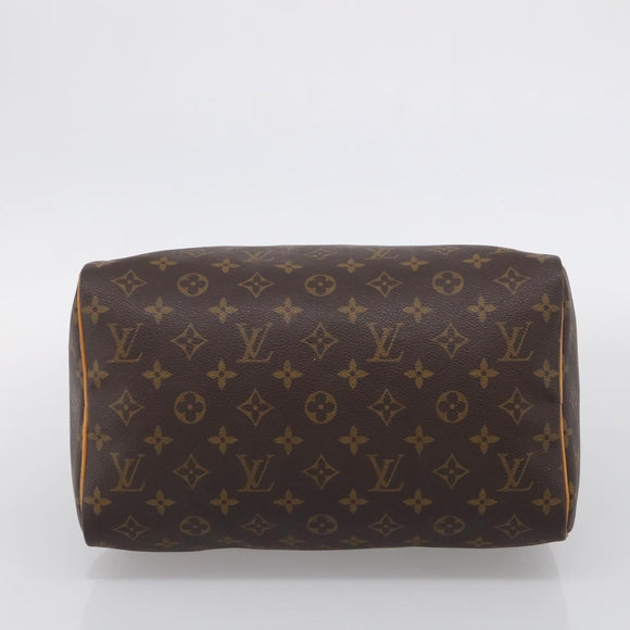 LOUIS VUITTON Monogram Speedy 30 Hand Bag M41526 LV Auth 204623V