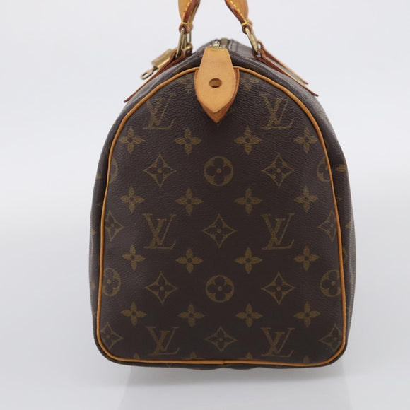 LOUIS VUITTON Monogram Speedy 30 Hand Bag M41526 LV Auth 204623V