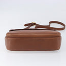 Burberrys Shoulder Bag Leather Brown Gold Tone Auth 204636-5
