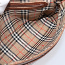 Burberrys Shoulder Bag Leather Brown Gold Tone Auth 204636-11