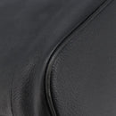 Burberrys Shoulder Bag Leather Black Gold Tone Auth 204637A-15