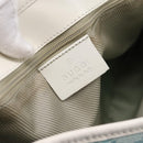 GUCCI GG Canvas Jackie Shoulder Bag Light Blue Gold Tone 001 4057 Auth 204640V-17
