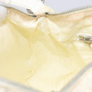 PRADA Shoulder Bag Nylon Ivory Silver Auth 204641A-26