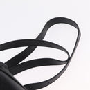 GUCCI Bamboo Backpack Suede Black Gold Tone 003 1705 0030 Auth 204642A-10
