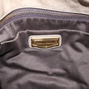Miu Miu Vitellolux Hand Bag Leather 2way Beige Gold Tone Auth 204644V-22