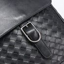 BOTTEGA VENETA INTRECCIATO Shoulder Bag Leather Black 113092 Auth 204647V-19