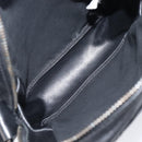 BOTTEGA VENETA INTRECCIATO Shoulder Bag Leather Black 113092 Auth 204647V-10
