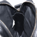 BOTTEGA VENETA INTRECCIATO Shoulder Bag Leather Black 113092 Auth 204647V-22