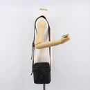 BOTTEGA VENETA INTRECCIATO Shoulder Bag Leather Black 113092 Auth 204647V-26