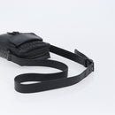 BOTTEGA VENETA INTRECCIATO Shoulder Bag Leather Black 113092 Auth 204647V-7