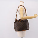 LOUIS VUITTON Monogram Petit Noe Shoulder Bag M42226 LV Auth 204653-21