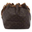 LOUIS VUITTON Monogram Petit Noe Shoulder Bag M42226 LV Auth 204653-2