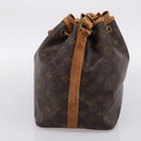 LOUIS VUITTON Monogram Petit Noe Shoulder Bag M42226 LV Auth 204653-4