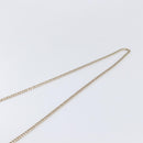 Jimmy Choo Chain Shoulder Bag Leather Pink Gold Tone Auth 204657A-8