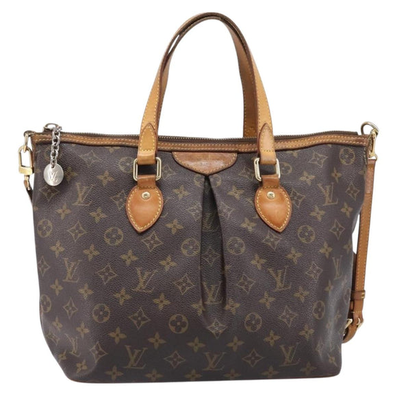 LOUIS VUITTON Monogram Palermo GM Tote Bag M40146 LV Auth 204660