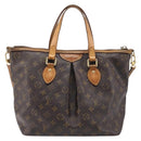 LOUIS VUITTON Monogram Palermo GM Tote Bag M40146 LV Auth 204660-2