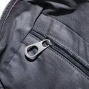BOTTEGA VENETA INTRECCIATO Clutch Bag Leather Black Silver 244706 Auth 204700V-21