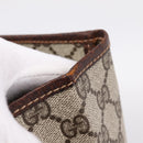 GUCCI GG Supreme Web Sherry Line Tote Bag PVC Beige Gold Auth 204701A-9