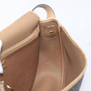 Christian Dior Honeycomb Shoulder Bag PVC Leather Black Gold Tone Auth 204704-22