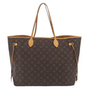 LOUIS VUITTON Monogram Neverfull GM Tote Bag M40157 LV Auth 204718-2