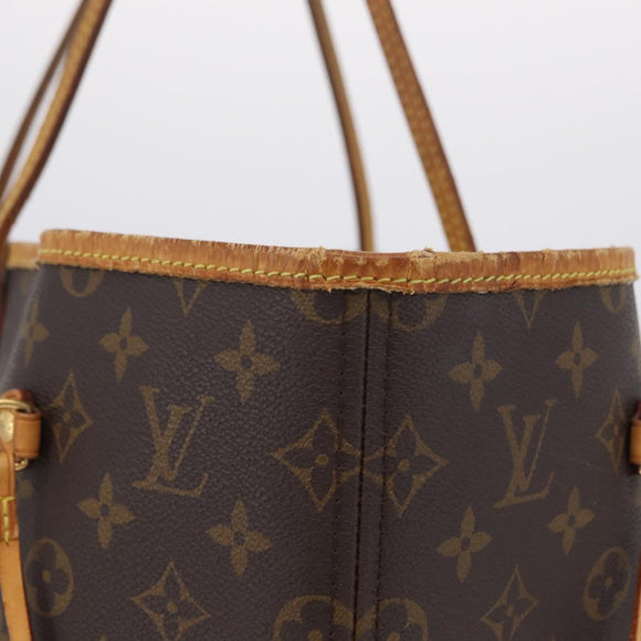 LOUIS VUITTON Monogram Neverfull GM Tote Bag M40157 LV Auth 204718