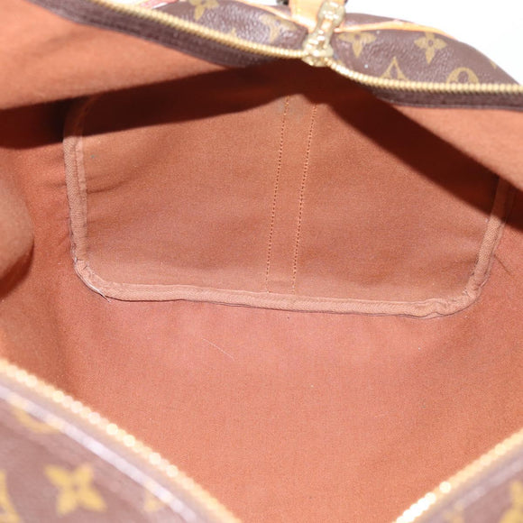 LOUIS VUITTON Monogram Keepall Bandouliere 60 Boston Bag M41412 LV Auth 204719A