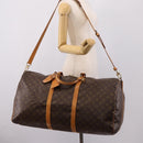 LOUIS VUITTON Monogram Keepall Bandouliere 60 Boston Bag M41412 LV Auth 204719A-27