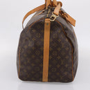 LOUIS VUITTON Monogram Keepall Bandouliere 60 Boston Bag M41412 LV Auth 204719A-3