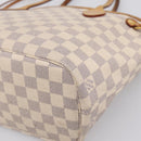 LOUIS VUITTON Damier Azur Neverfull PM Tote Bag N41362 LV Auth 204721-14