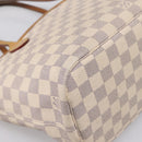 LOUIS VUITTON Damier Azur Neverfull PM Tote Bag N41362 LV Auth 204721-15