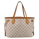 LOUIS VUITTON Damier Azur Neverfull PM Tote Bag N41362 LV Auth 204721-3